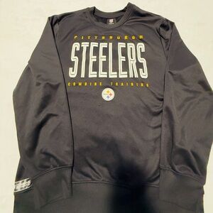 Pittsburgh Steelers NFL Combine Authentic Crewneck Sweatshirt Men’s L